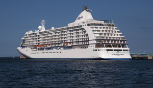 Regent Seven Seas Cruises Voyager, docked at Tallinn, Estonia, Copyright © 2014 NSL Photography. All Rights Reserved.