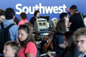 storm-delayed passengers