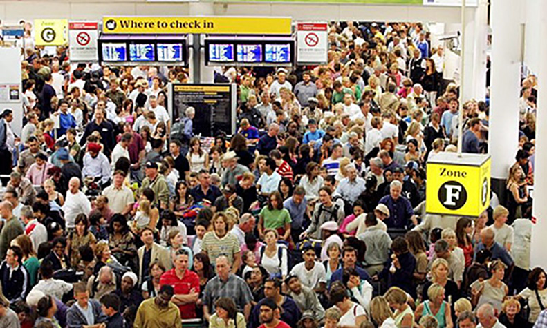 Why do holiday infrequent fliers make airports crazy?