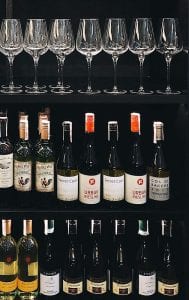 order wine from a restaurant