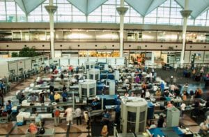 TSA at the Denver Airport