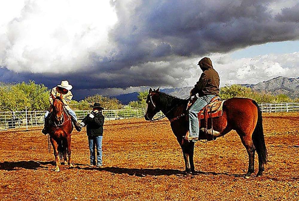 Learning about ridin’ and ropin’ at the Arizona Cowboy College