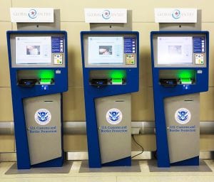 Global Entry Kiosks (Image courtesy US Customs and Border Protection.)