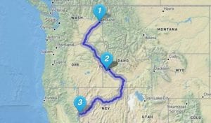 American road trip