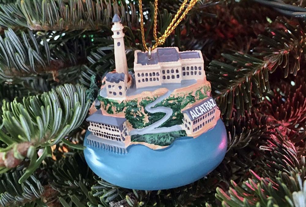 Nothing says Merry Christmas more than an ornament from Alcatraz