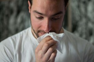 contagious airline passenger