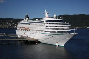 Crystal Symphoney by Trondheim Havn