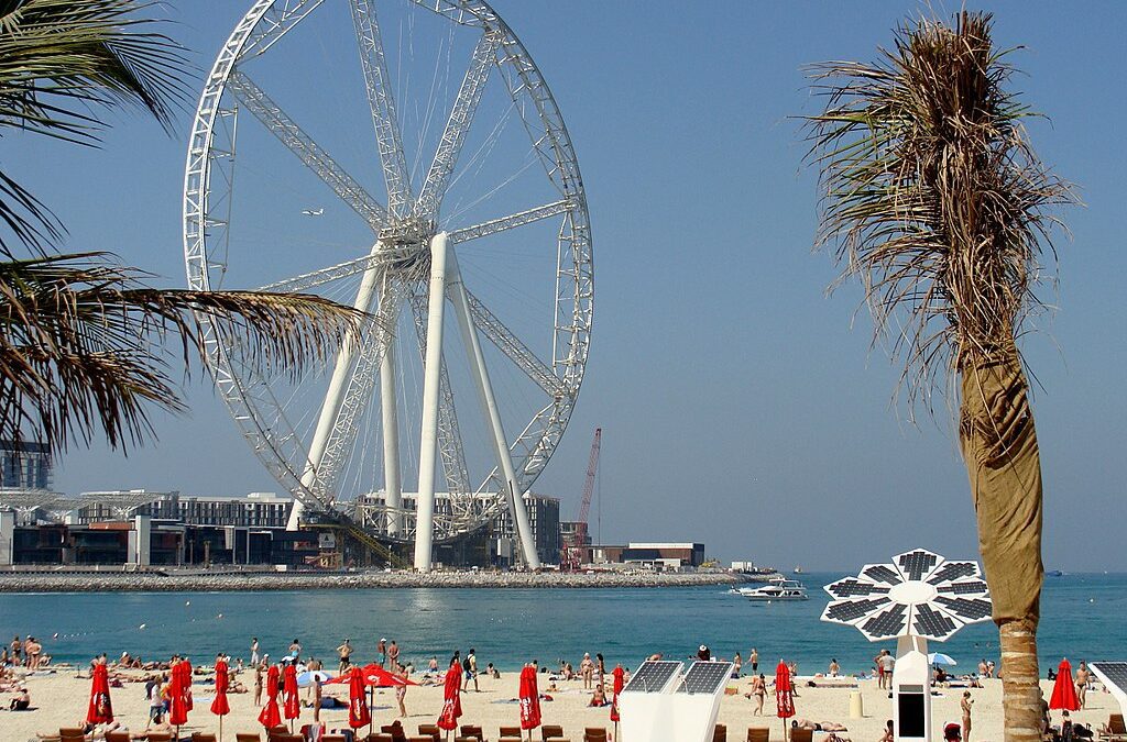 Where can travelers ride the world’s tallest Ferris wheels?
