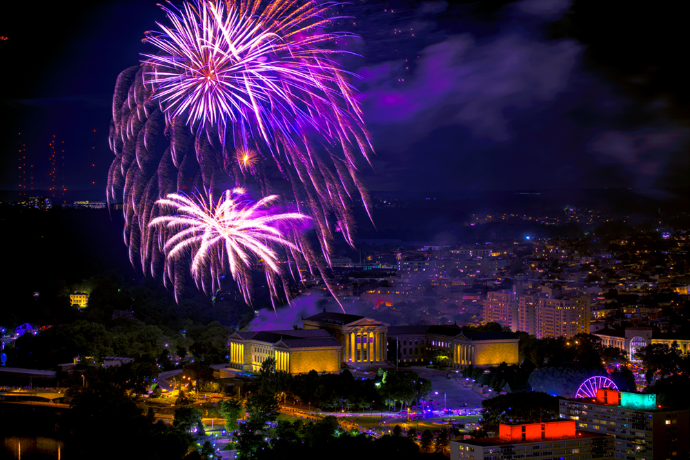 Achieve spectacular photos of July 4th fireworks