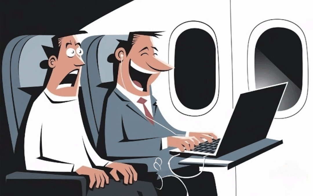 Noisy electronics on planes are becoming a big problem