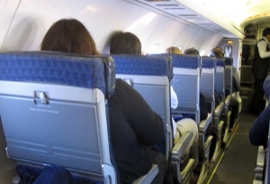 airline seat size